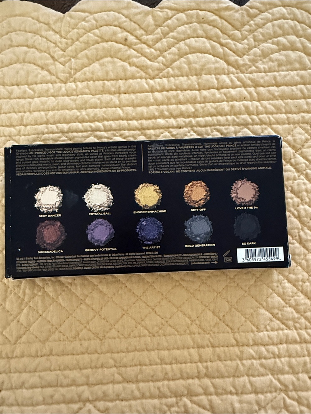 Urban Decay Prince Palette — Black & Gold Signature Packaging - Picture 2 of 4